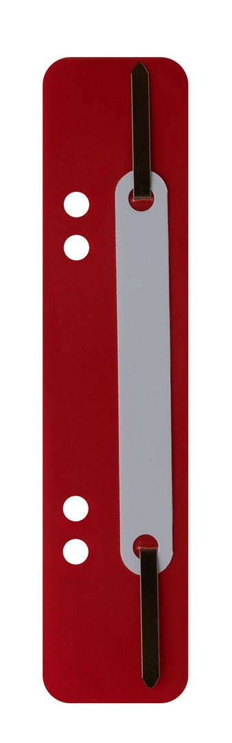 Wąsy skoroszytowe PP (25) czerwone Tres